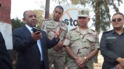 طلاب جامعة عين شمس فى زيارة لمجمع انتاج البيض للقوات المسلحة.