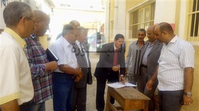 وكيل تعليم كفرالشيخ يتفقد مدارس سيدي غازي