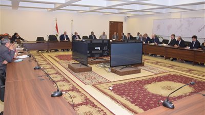 محافظ بنى سويف يبحث مع مجموعة مستثمرين إقامة مشروع للصناعات الكيماوية 