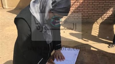 سهام يوسف  تتفقد مدرسة الزرابي الاعدادية المشتركة  ببني سويف 