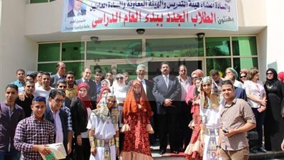 رئيس جامعة بنى سويف يشهد حفل استقبال طلاب كلية الاعلام الجدد