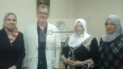 ندوة لعالم اللغويات الفرنسي اللين رابائيل بكلية الالسن جامعة عين شمس