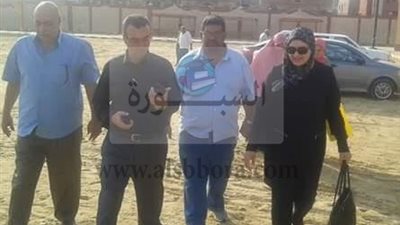 وكيل تعليم بنى سويف تتابع المدرسة اليابانية وتعقد اجتماع بالموجهين العموم 