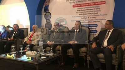 رئيس جامعة المنوفية يفتتح فعاليات  المؤتمر السنوي الثالث لقسم طب الأطفال