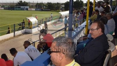 محافظ بني سويف يحفز لاعبي الأسيوطي والمقاولون العرب على الأداء المتميز في الدوري العام