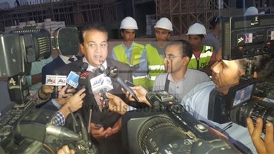 وزير التعليم العالي  يقوم بزيارة تفقدية للجامعة الكندية UCE بالعاصمة الإدارية الجديدة