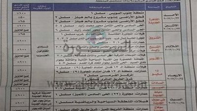 ننشر مواعيد قرعة أراضي الإسكان 