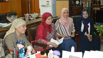 بالصور.. وفد من جامعه كاريليا بتمريض عين شمس