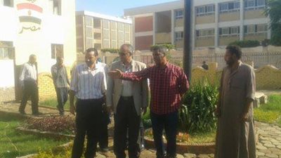 بالصور.. حملة مكبرة للنظافة والتجميل بجريس في المنوفية