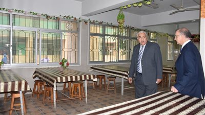 جولة تفقدية بجامعة مدينة السادات