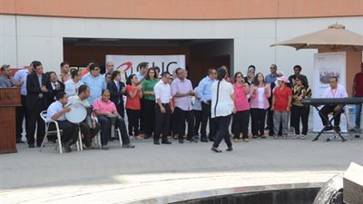 أول عرض موسيقي لذوي الاحتياجات الخاصة بالتعاون بين الأكاديمية الموسيقية و مركز دعم المجتمع لذوي الاحتياجات الخاصة بالجامعة الألمانية بالقاهرة