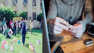 جامعة طنطا بين أحضان العشاق.. وسجائر الحشيش.. 