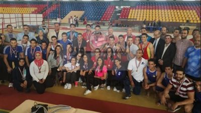 انتهاء فعاليات بطولة الجمباز للجامعات المصرية 2017