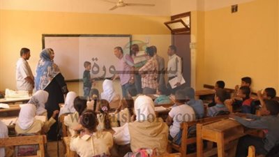 الرقابة الإدارية بالأقصر توجه باستغلال قاعة الأنشطة بمدرسة الغرز