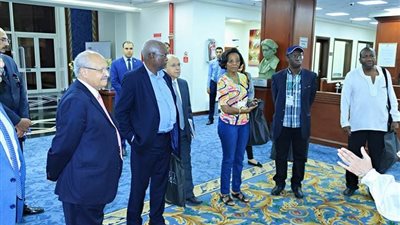 بالصور.. الجامعة البريطانية بالقاهرة تستقبل وفد أعضاء اللجنة الفنية المتخصصة للتعليم و العلوم و التكنولوجيا التابعة للإتحاد الأفريقى