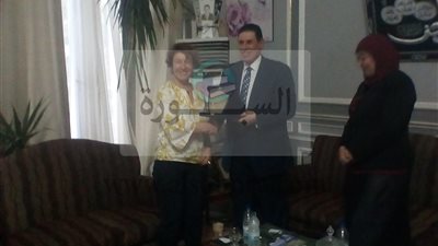 وفد من جامعة هانوفر بجامعة عين شمس