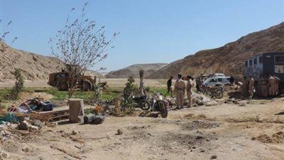 إزالة 55 فدان أملاك دولة بمخرات سيول مركز أبنوب