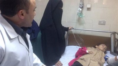 خروج الطلاب المصابين بـ 