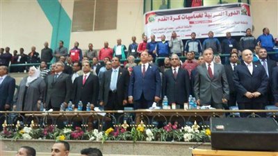 رئيس جامعة المنوفية يشهد افتتاح الدورة العربية الثالثة لخماسيات كرة القدم