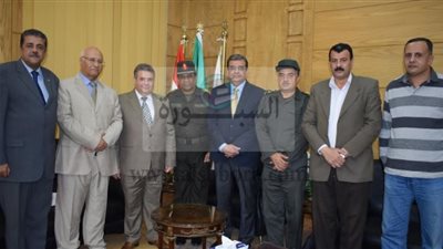 القاضي يطالب جهاز مشروعات الخدمه الوطنيه بتعاون أكبر مع جامعة بنها