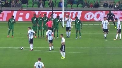 بالفيديو..نيجيريا تحقق فوزا عريضا على الارجنتين برباعية