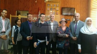 آداب المنوفية تستضيف وفد السفارة النمساوية