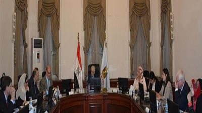 شوقى يناقش سبل التعاون فى النظام التعليمى الجديد مع وفد البنك الدولى