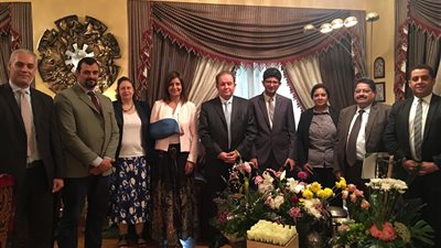 وزيرة الهجرة تجتمع مع عاطر حنورة وخبراء وزارة الري لتحديد المحاور  الفنية لمؤتمر 