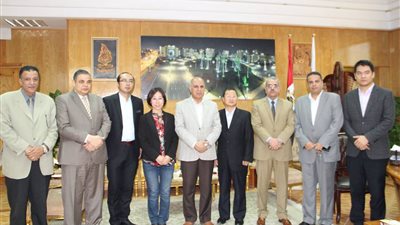 وفد من الجامعات الصينية يوقع بروتوكول مع جامعة كفرالشيخ
