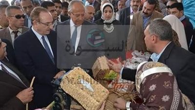 محافظ بني سويف يُطلع وزير التنمية المحلية على مشروع التنمية المستدامة بـ222 قرية