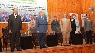 انطلاق فعاليات الملتقى الشبابي الثاني بجامعة سوهاج