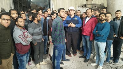 الفوج التاسع من طلاب الجامعات المصرية  يزور مصانع الانتاج الحربي 