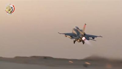 بالفيديو| القوات الجوية تلاحق منفذى عملية مسجد الروضة بالعريش 