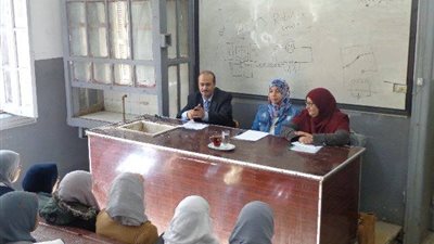 التحصيل الدراسي و التغذية السليمة قافلة بجامعة المنوفية 