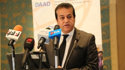 وزير التعليم العالي والبحث العلمي يشهد فعاليات الاحتفال بالذكرى العاشرة للعام المصري الألماني للعلوم والتكنولوجيا