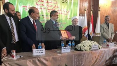 مفتى الديار المصرية  فى ضيافة تربية عين شمس