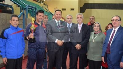 جامعة المنوفية تفوز ببطولة دوري الإتحاد الرياضي للعاملين بالحكومة