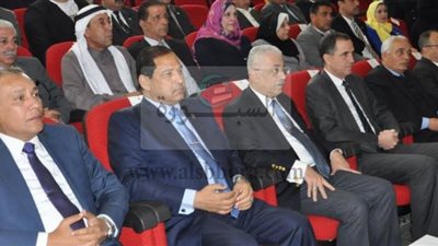 التعليم  تكريم أهالي شهداء ومصابى التعليم بالحادث الإرهابى بمسجد الروضة بمحافظة شمال سيناء