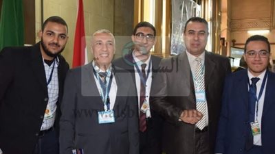 وفود المؤتمر الجغرافي الدولي الأول في جولة مصورة بالجمعية الجغرافية المصرية 