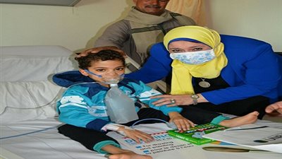 بالصور.. التعليم تحتفل بأعياد الطفولة مع أطفال مستشفى 57357