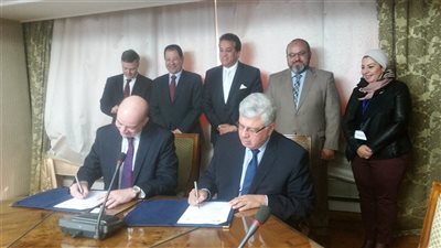 وزير التعليم العالي يشهد توقيع مذكرة تفاهم بين جامعة عين شمس وجامعة ساوث بانك البريطانية 