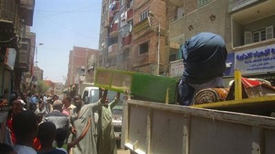 حملة مكبرة لإزالة الإشغالات بشوارع الأقصر