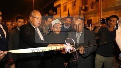 بالصور: وزير التنمية المحلية و مفتي الجمهورية ومحافظ المنوفية يفتتحوا مشروع  