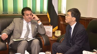 وزير التعليم العالى  يؤكد على دعم علاقات التعاون بين مصر واليابان فى مجال العلوم والتكنولوجيا والابتكار
