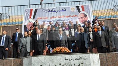 شوقى  يشهد الحفل الختامى  لبطولات التربية  الخاصة والموهوبين 