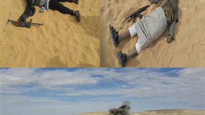 المتحدث العسكرى: الجيش الثالث يقضى على 8 تكفيريين ويدمر 8 مخابئ بوسط سيناء