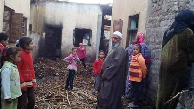 محافظ سوهاج يقرر صرف إعانات للمتضررين من حريق منزل بطهطا 