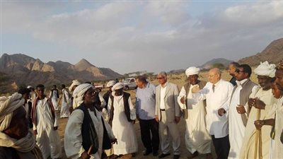 علاج 631 حالة فى القافلة المشتركة بين جامعتي جنوب الوادى والزقازيق فى حلايب وشلاتين