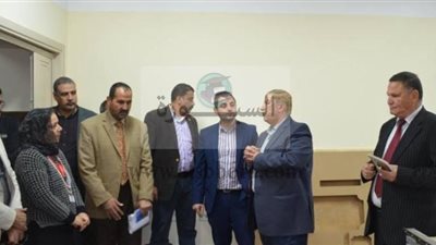 محافظ الإسماعيلية يتفقد منشأت مدرسة المتفوقين الجديدة 