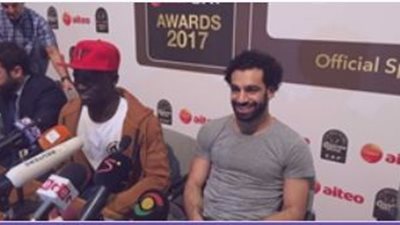 صلاح يصل حفل الكاف لاختيار افضل لاعب فى افريقيا